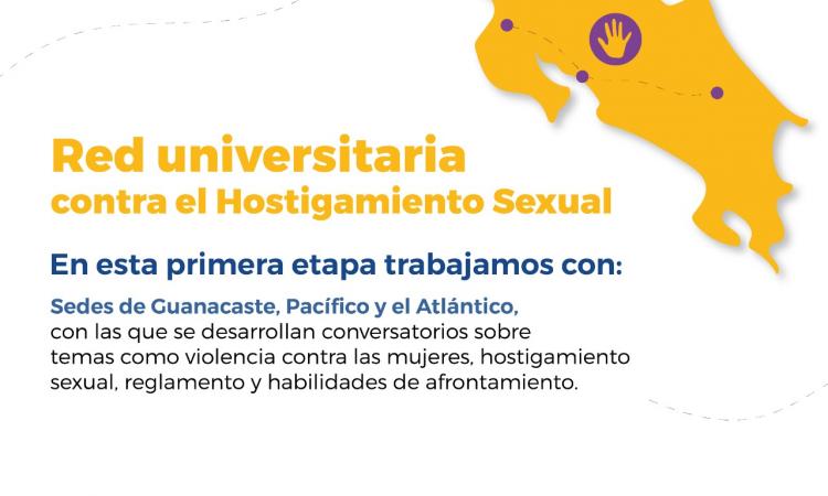 Red Universitaria contra el Hostigamiento Sexual inicia el año con capacitaciones dirigidas a las Asociaciones de Estudiantes de Sedes y Recintos